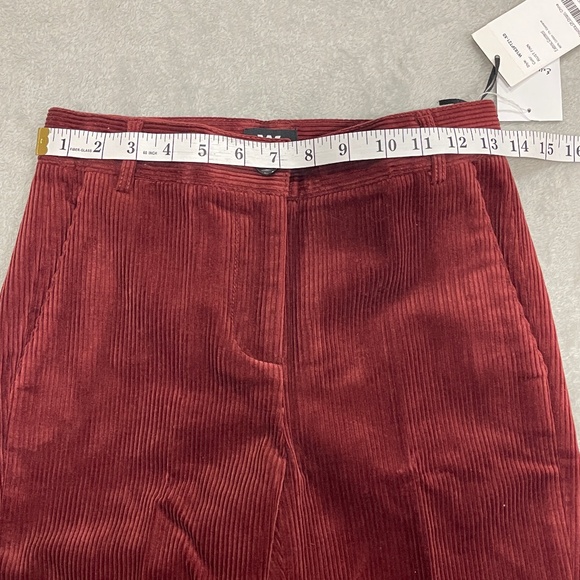 Corduroy Trousers Straight Leg Size XS Long - Picture 13 of 14